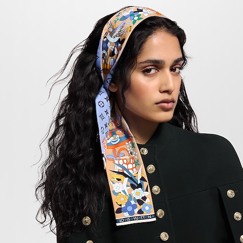 Picnic Bandeau S00 in Women's Accessories Silk Squares and Bandeaux collections by Louis Vuitton (Product zoom)