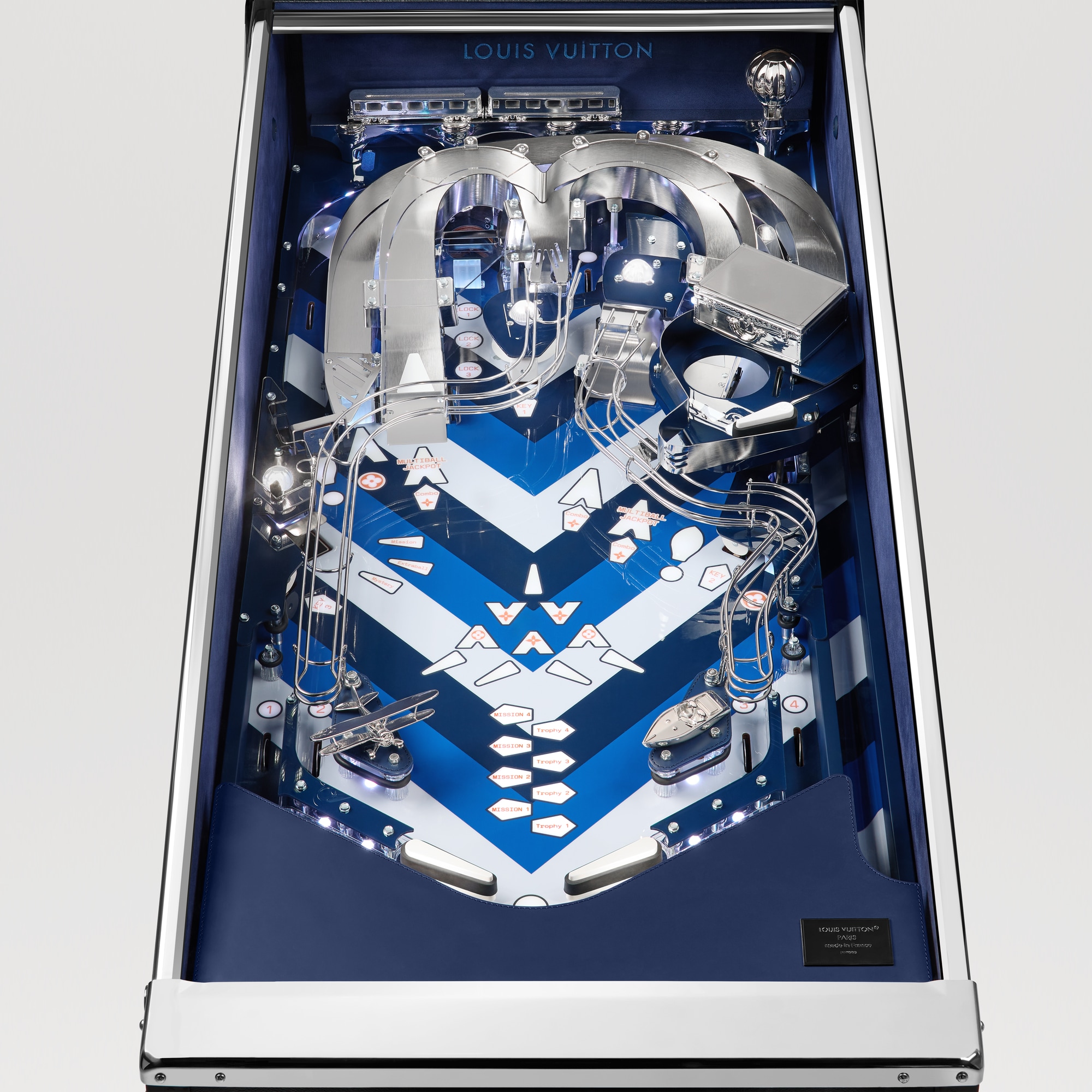 Pinball Monogram Canvas in Trunks, Travel and Home