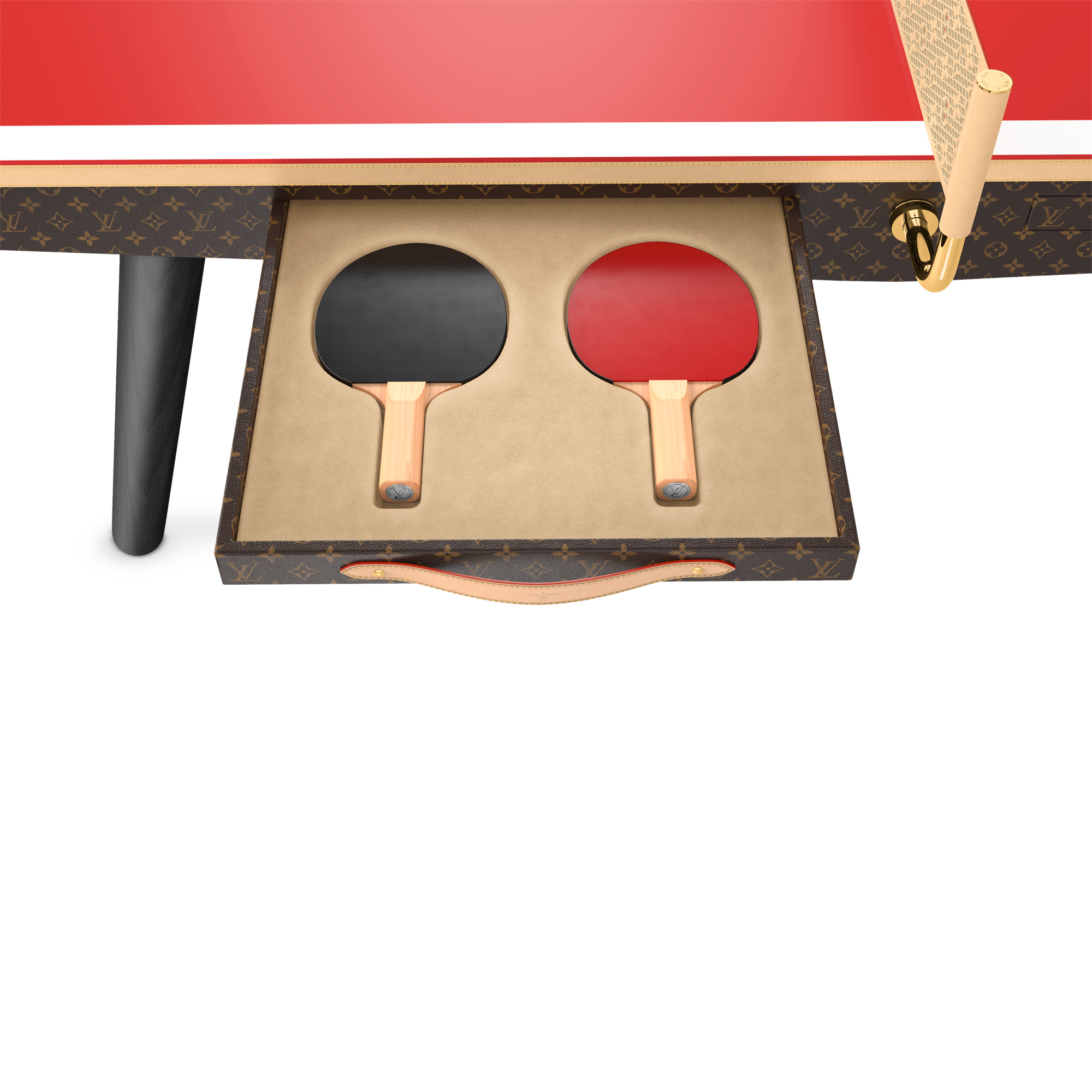 Ping-Pong Table Canvas Professional Size Leather & Other Materials in Trunks, Travel and Home