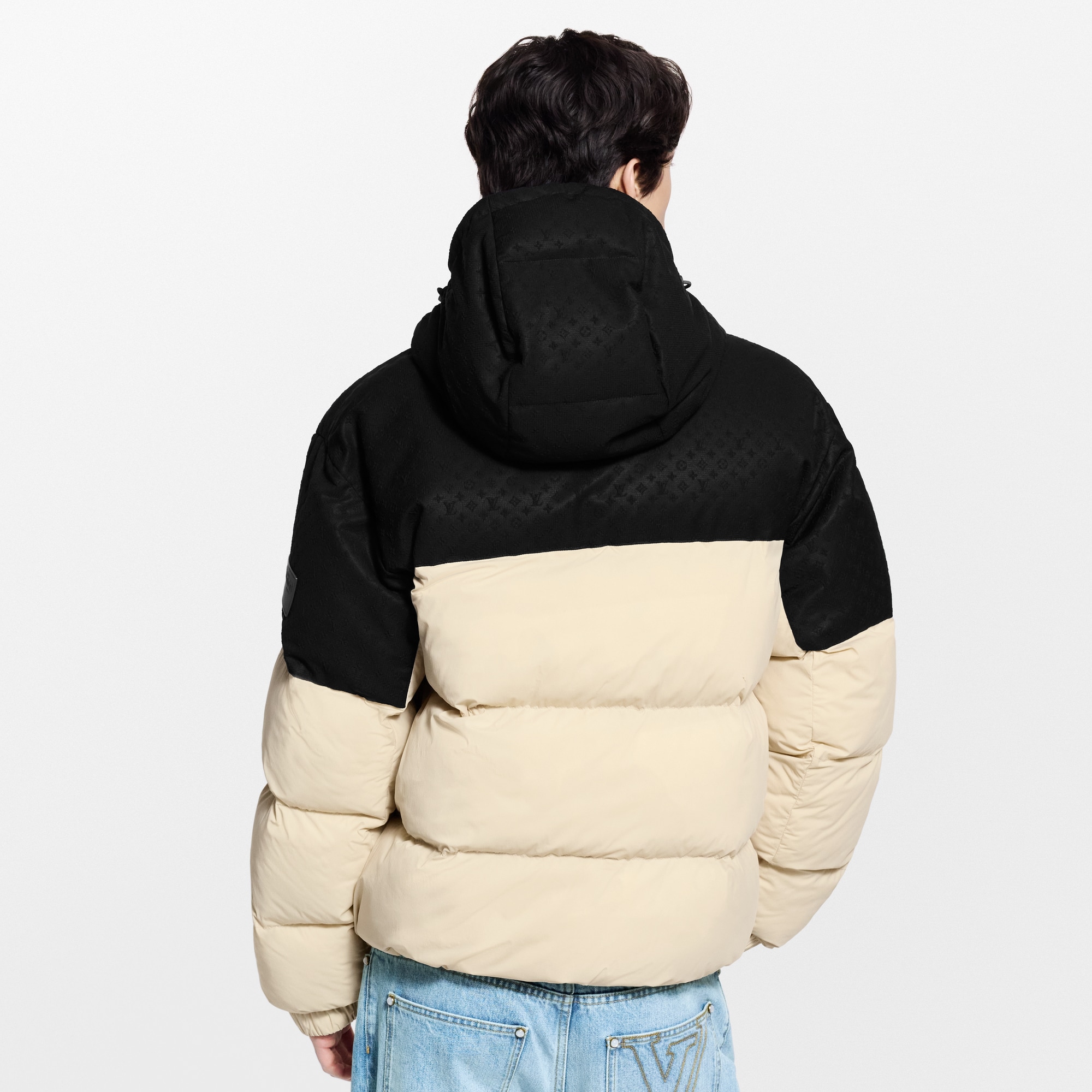 Placed Monogram Ecodown Blouson  in Men