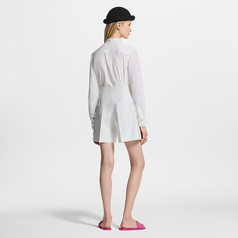 Pleated Lavallière Blouse in Women's Ready-to-Wear Tops collections by Louis Vuitton (Product zoom)