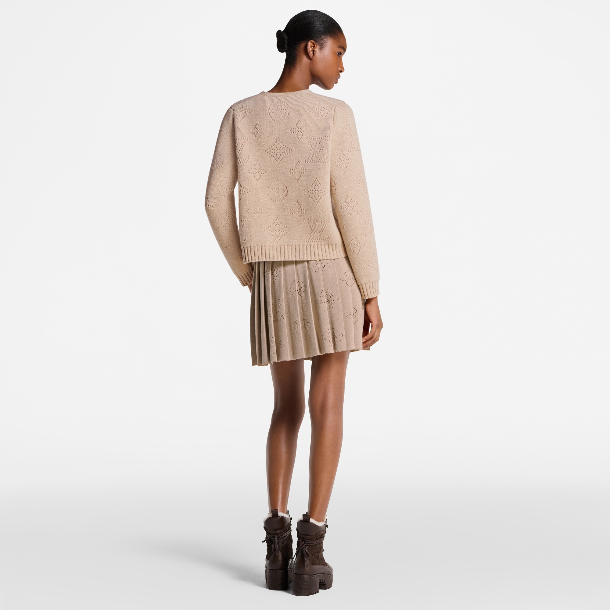 Pleated Mahina Knit Skirt  in Women
