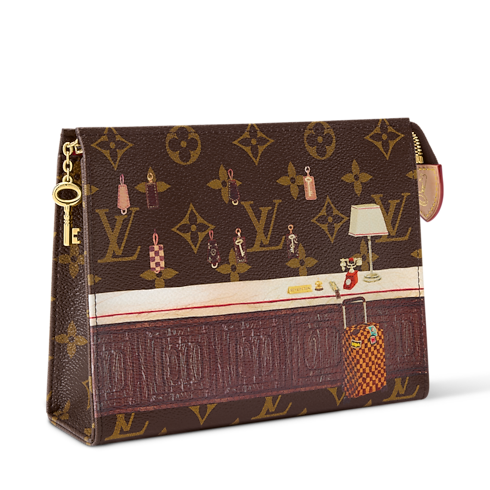 Poche Toilette Monogram Canvas in Women's Travel Travel Accessories and Organisers collections by Louis Vuitton (Product zoom)