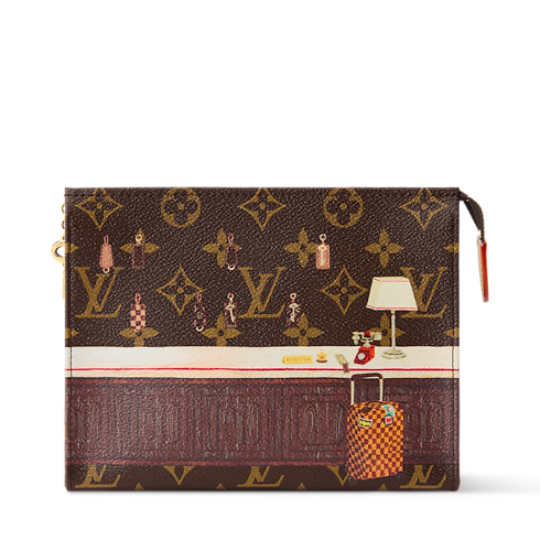 Poche Toilette Monogram Canvas in Women's Travel Travel Accessories and Organisers collections by Louis Vuitton (Product zoom)