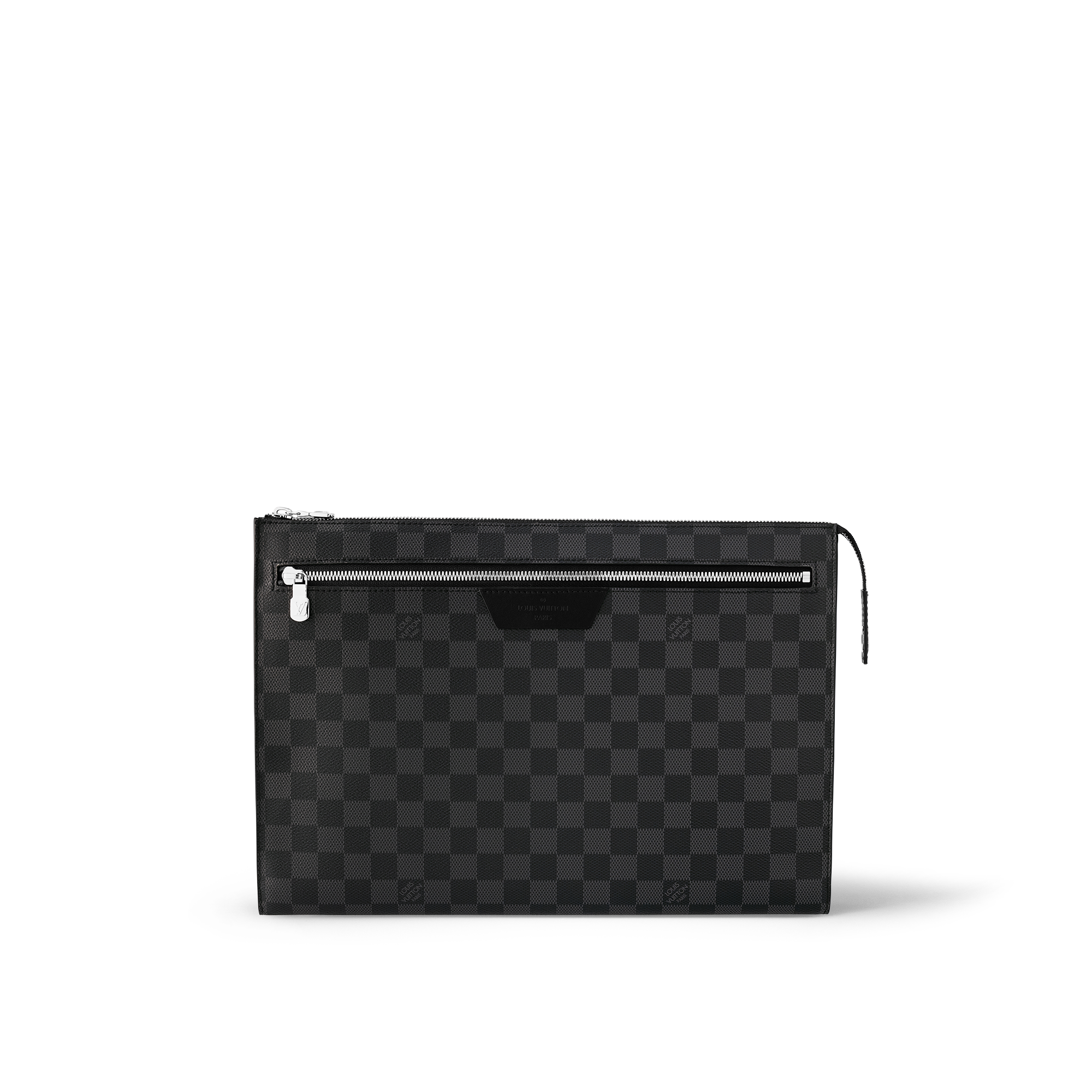 Pochette 24H Damier Graphite Canvas in Men