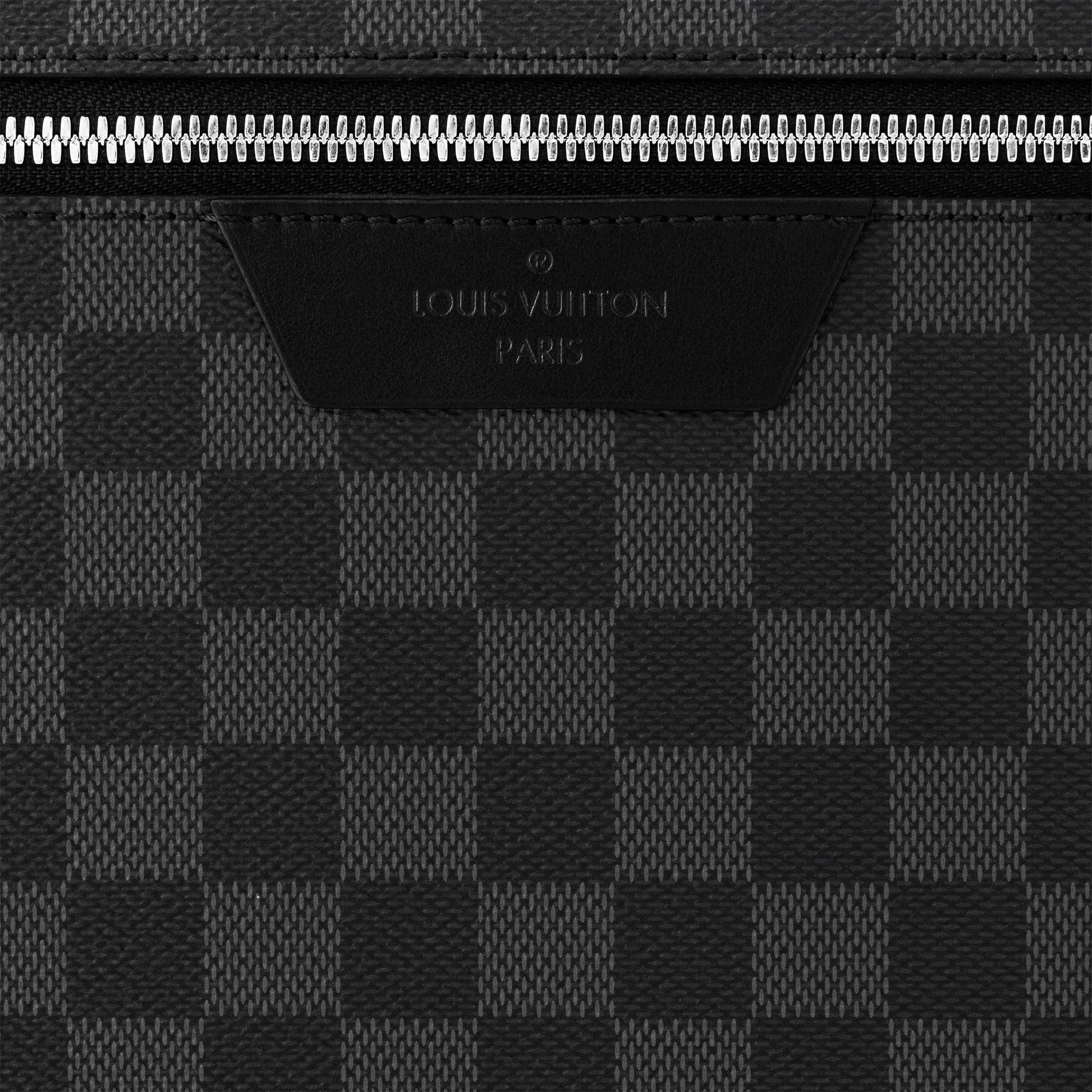 Pochette 24H Damier Graphite Canvas in Men