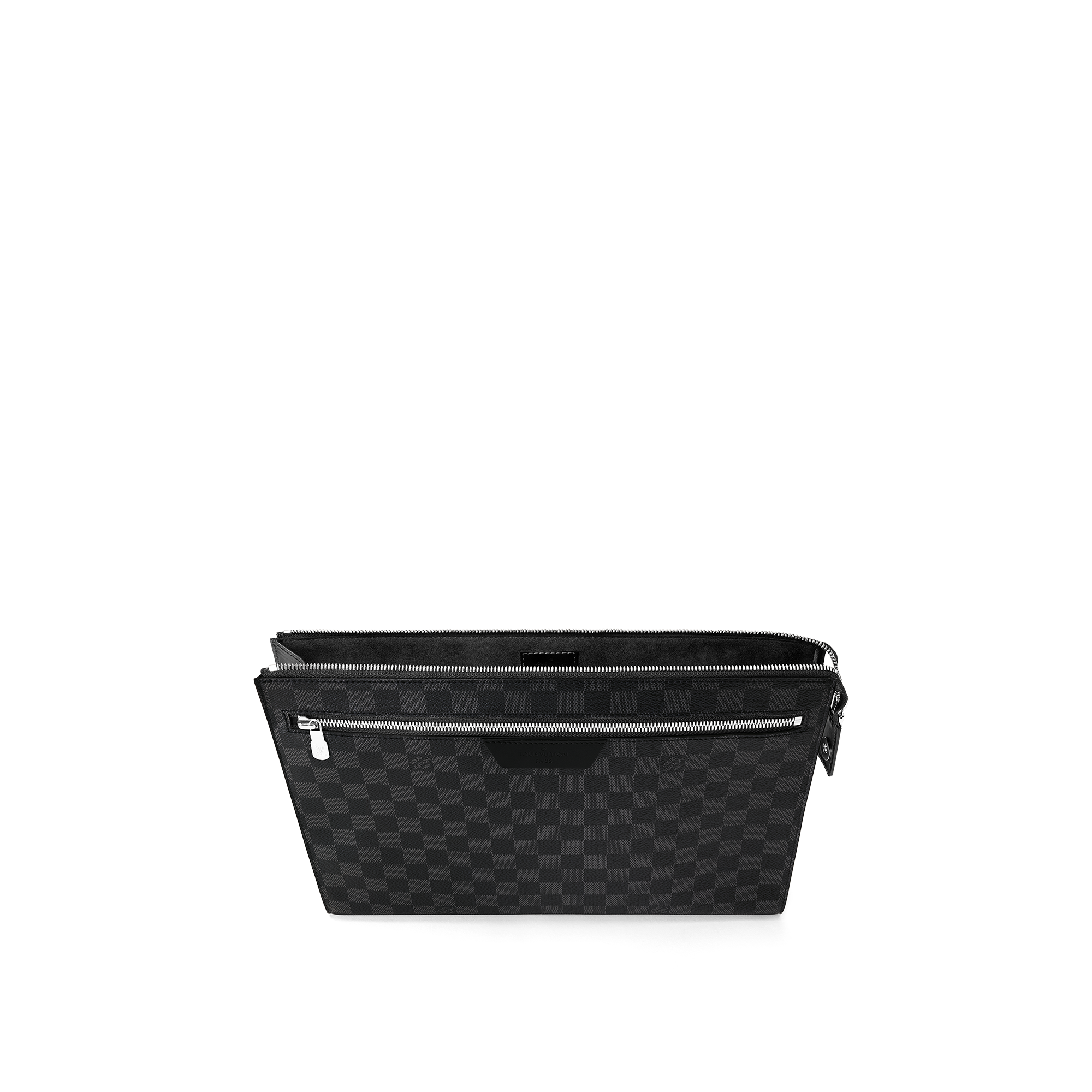 Pochette 24H Damier Graphite Canvas in Men