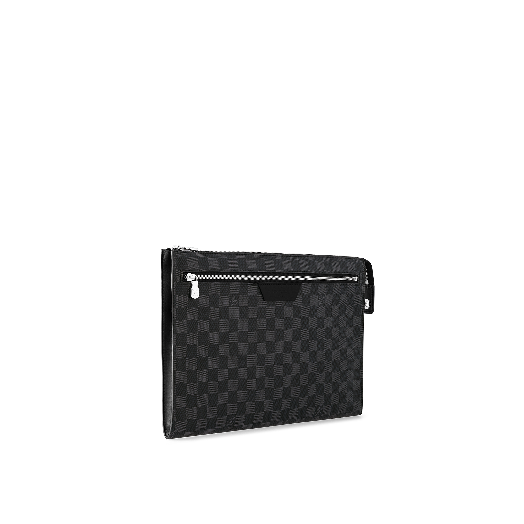 Pochette 24H Damier Graphite Canvas in Men