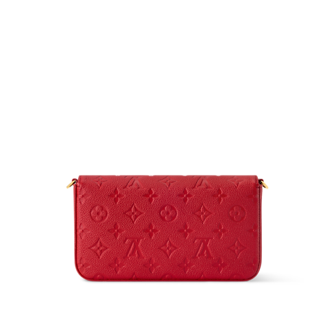 Pochette Félicie Monogram Empreinte Leather in Women's Wallets and Small Leather Goods Wallets on Chain and Micro Bags collections by Louis Vuitton (Product zoom)