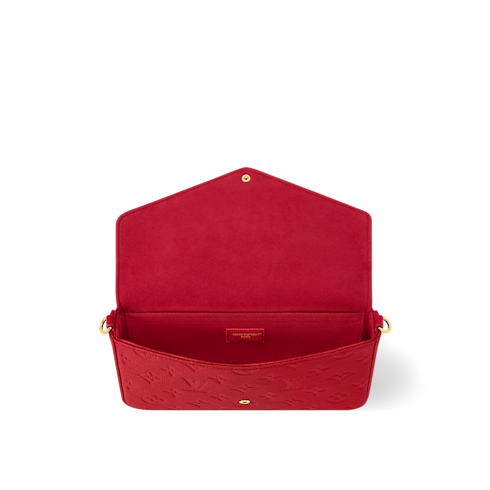 Pochette Félicie Monogram Empreinte Leather in Women's Wallets and Small Leather Goods Wallets on Chain and Micro Bags collections by Louis Vuitton (Product zoom)