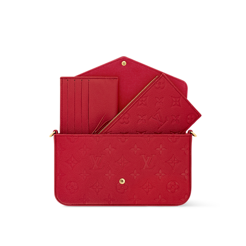Pochette Félicie Monogram Empreinte Leather in Women's Wallets and Small Leather Goods Wallets on Chain and Micro Bags collections by Louis Vuitton (Product zoom)