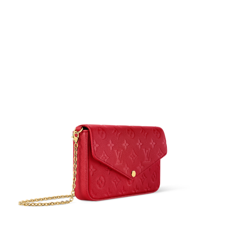 Pochette Félicie Monogram Empreinte Leather in Women's Wallets and Small Leather Goods Wallets on Chain and Micro Bags collections by Louis Vuitton (Product zoom)