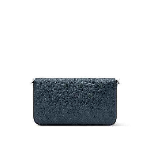 Pochette Félicie Monogram Empreinte Leather in Women's Wallets and Small Leather Goods Wallets on Chain and Micro Bags collections by Louis Vuitton (Product zoom)