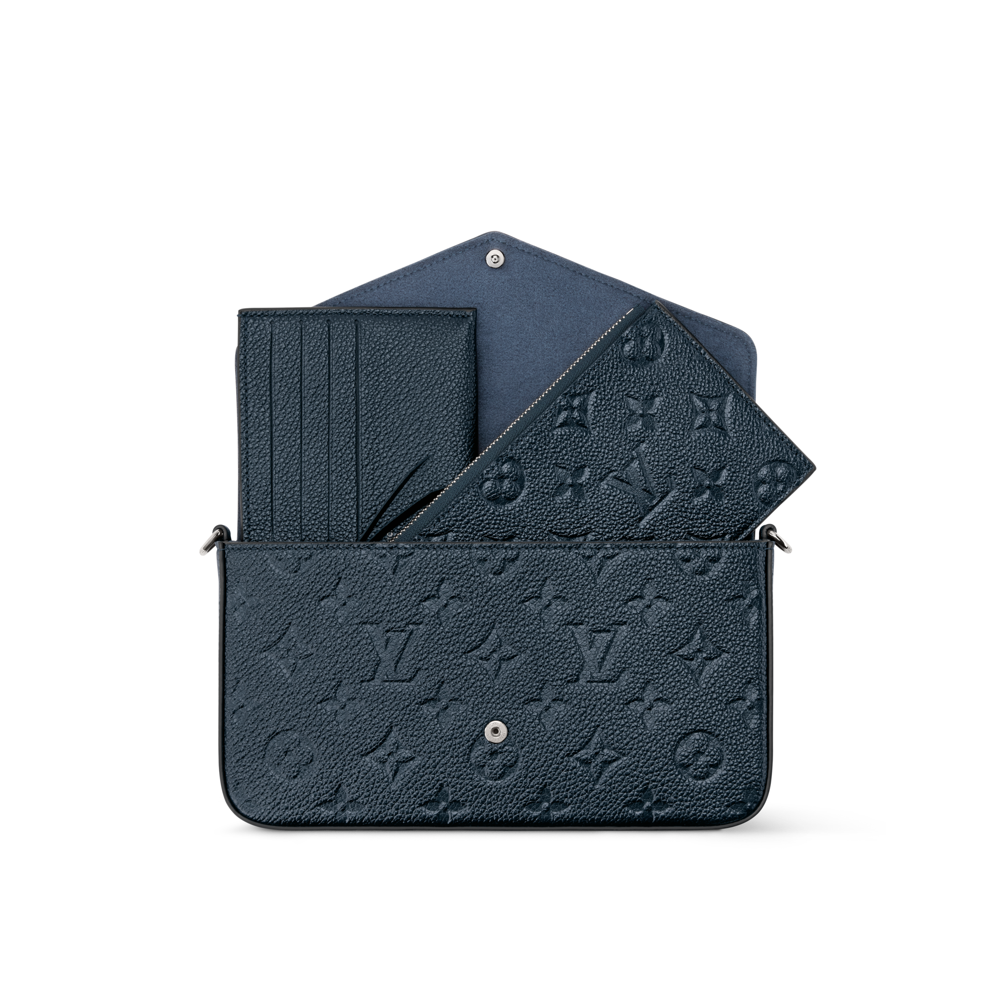 Pochette Félicie Monogram Empreinte Leather in Women