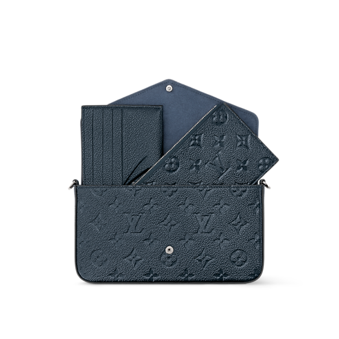 Pochette Félicie Monogram Empreinte Leather in Women's Wallets and Small Leather Goods Wallets on Chain and Micro Bags collections by Louis Vuitton (Product zoom)