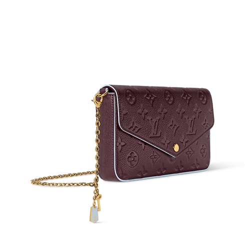 Pochette Félicie Monogram Empreinte Leather in Women's Handbags Handbags collections by Louis Vuitton (Product zoom)