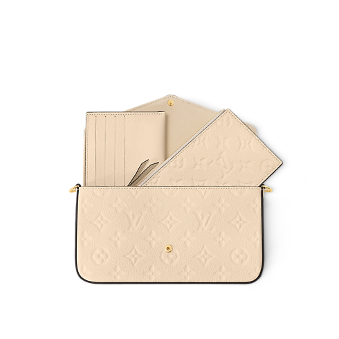 Pochette Félicie Monogram Empreinte Leather in Women's Wallets and Small Leather Goods Wallets on Chain and Micro Bags collections by Louis Vuitton (Product zoom)