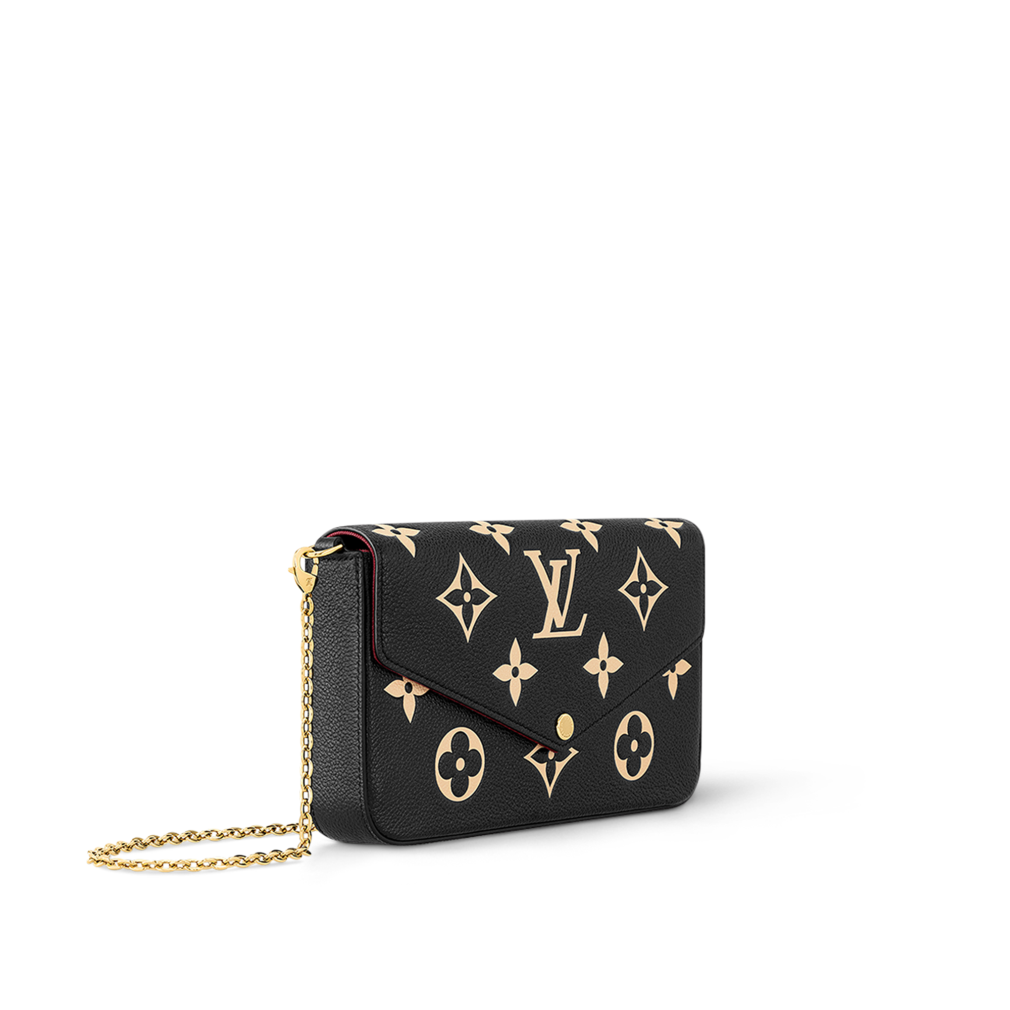 Pochette Félicie Monogram Empreinte Leather in Women