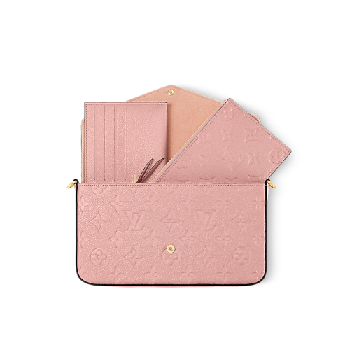 Pochette Félicie Monogram Empreinte Leather in Women's Wallets and Small Leather Goods Wallets on Chain and Micro Bags collections by Louis Vuitton (Product zoom)