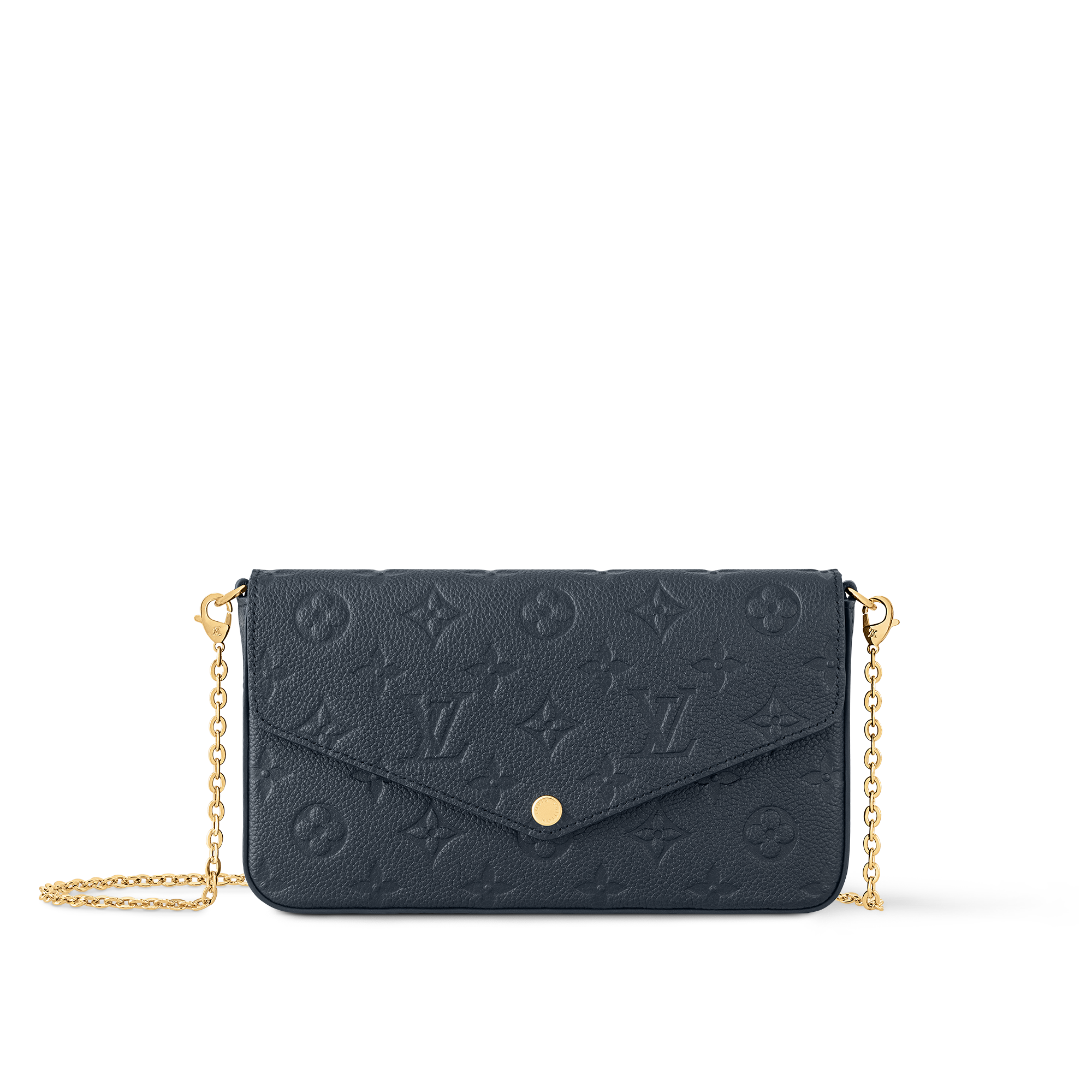 Pochette Félicie Monogram Empreinte Leather in Women