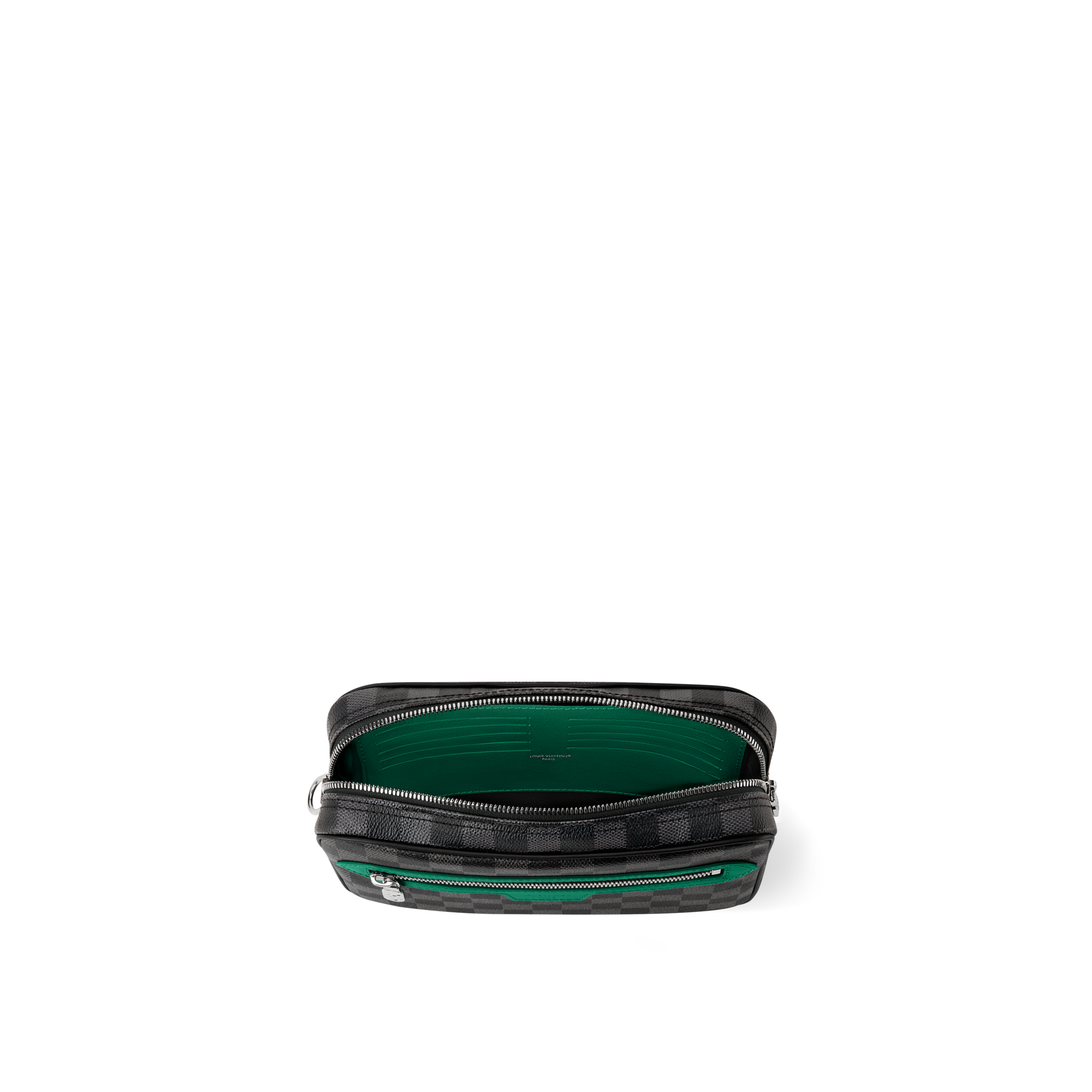 Pochette Kasai Damier Graphite Canvas in Men