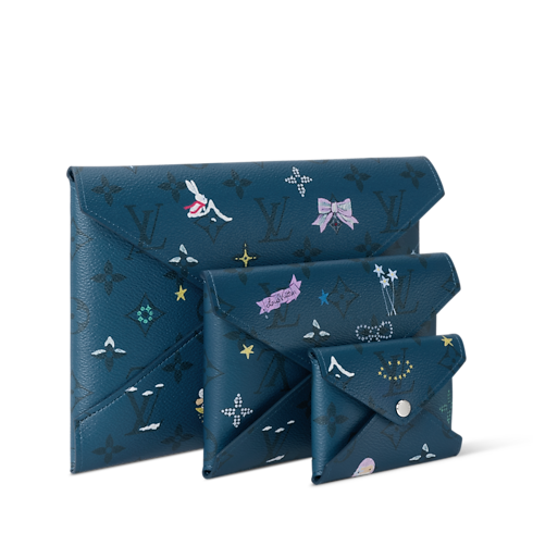 Pochette Kirigami side view