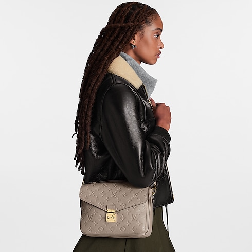 Pochette Métis Monogram Empreinte Leather in Women's Handbags Handbags collections by Louis Vuitton (Product zoom)