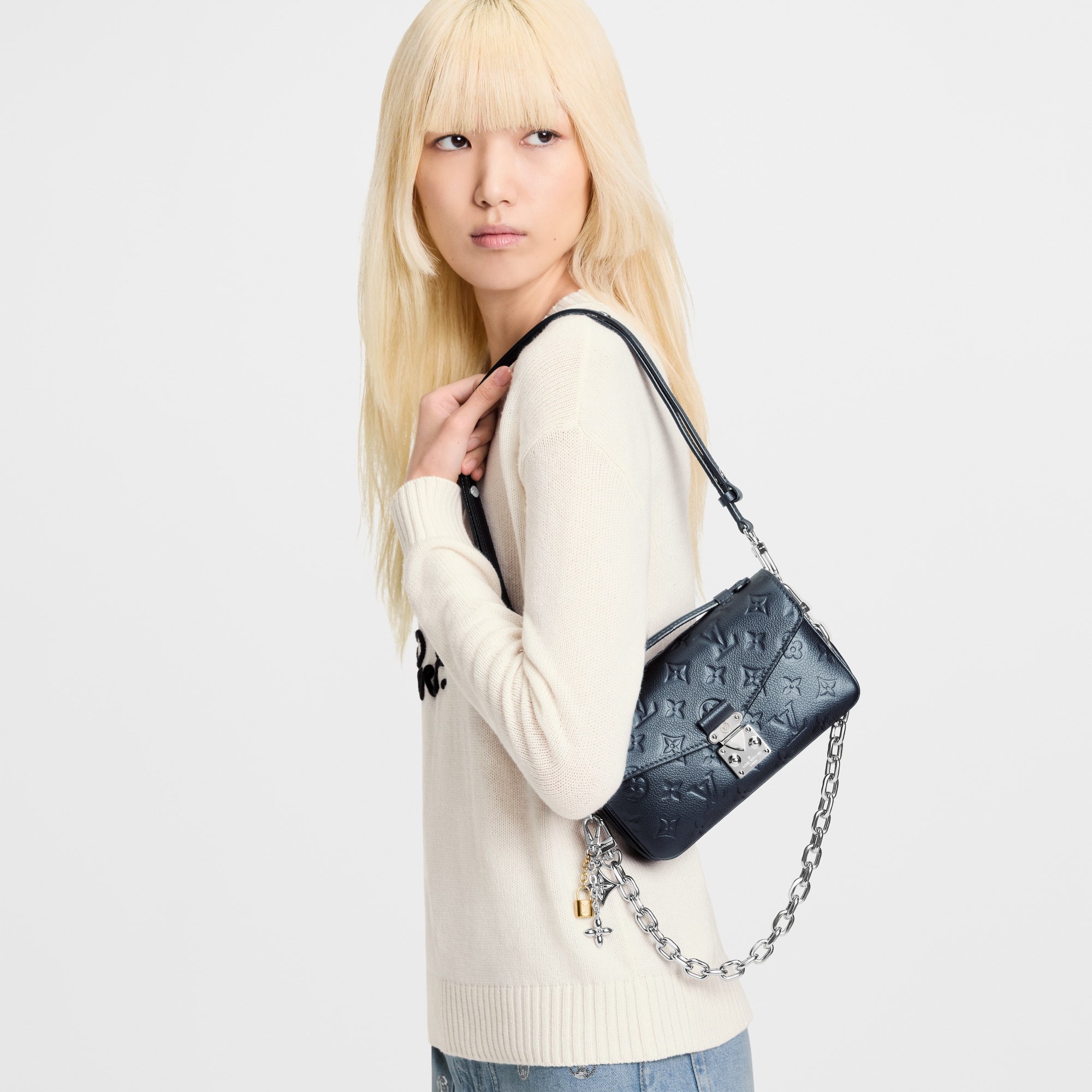 Pochette Metis East West Monogram Empreinte Leather in Women