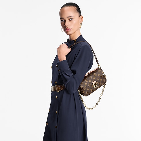 Pochette Métis East West Bag Monogram Canvas in Women's Handbags Handbags collections by Louis Vuitton (Product zoom)