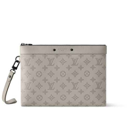 Pochette To-Go Monogram Shadow Leather in Men's Wallets and Small Leather Goods Pochettes collections by Louis Vuitton (Product zoom)