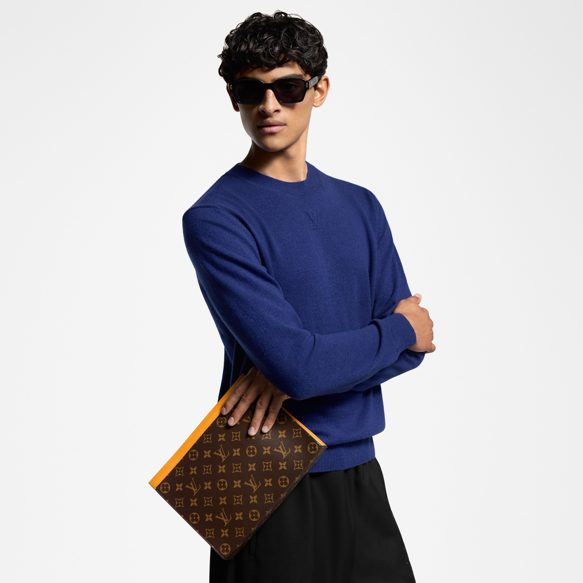 Pochette Voyage MM Monogram Macassar Canvas in Men