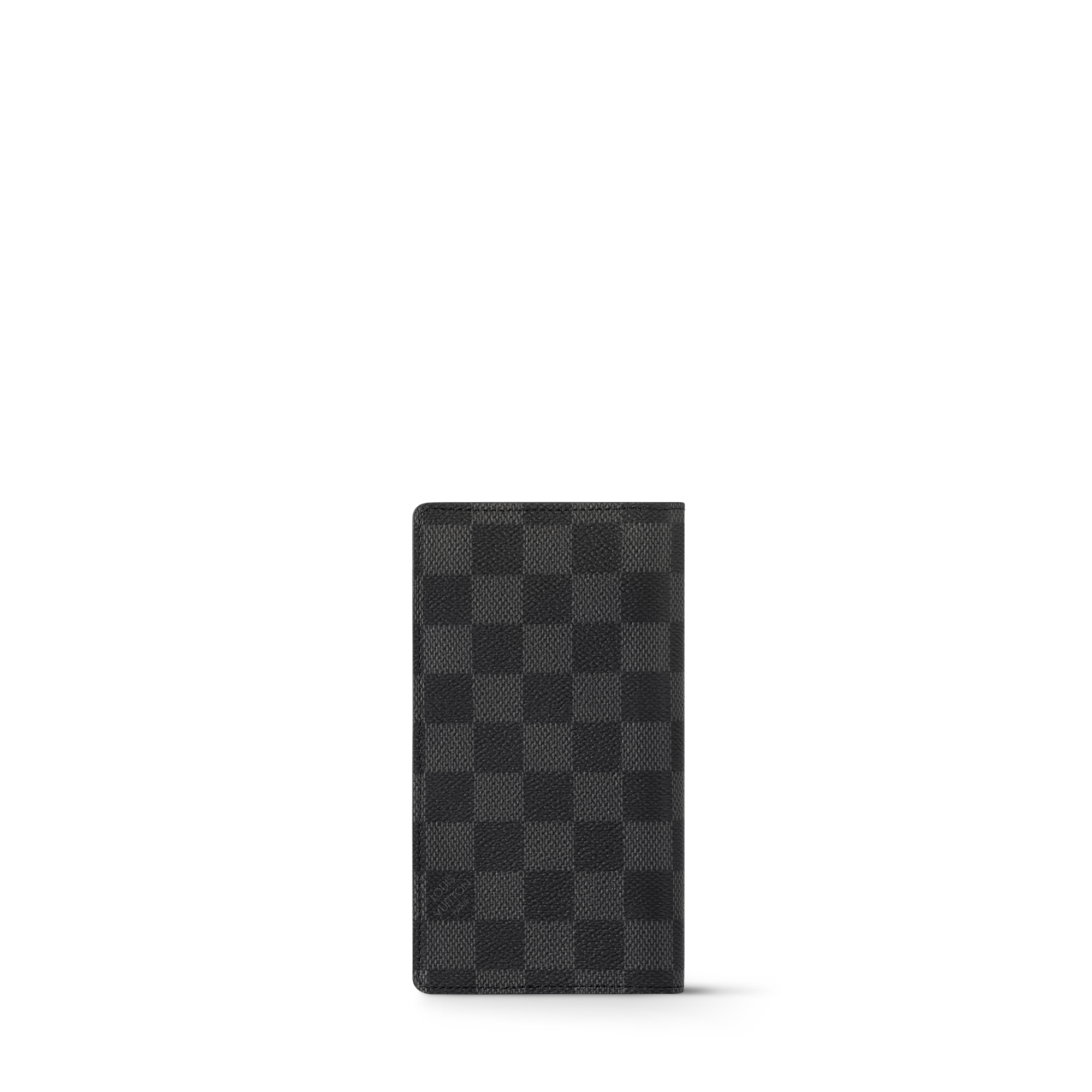 Pocket Agenda Cover Damier Graphite Canvas in Trunks, Travel and Home