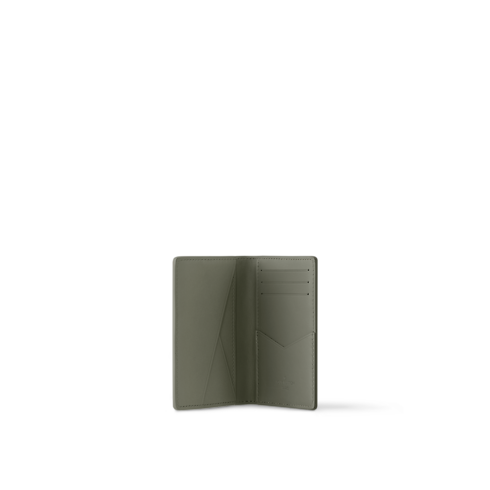 Pocket Organizer Monogram Shadow Leather in Bags and Small Leather Goods's Men Small Leather Goods Compact & Long Wallets collections by Louis Vuitton (Product zoom)