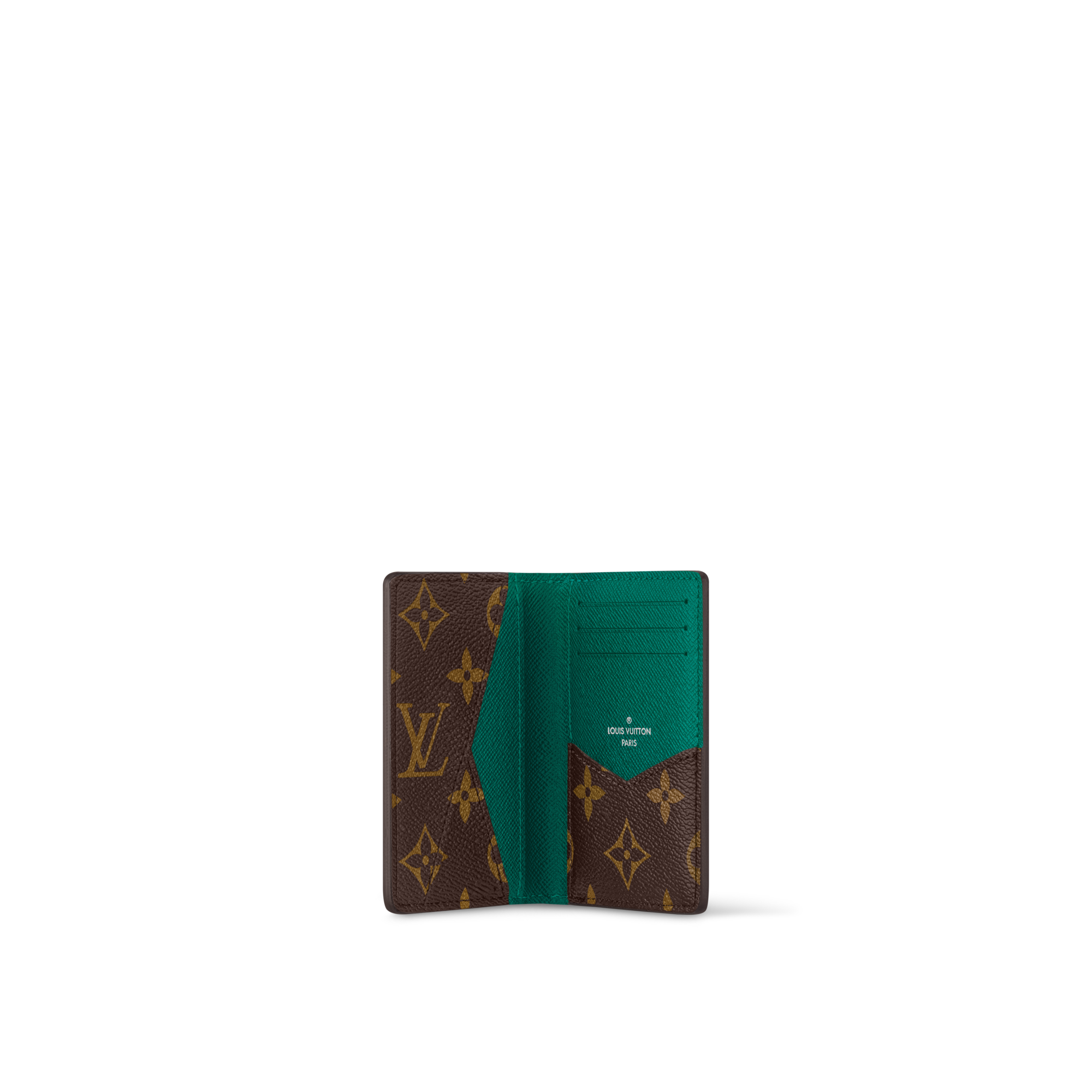 Pocket Organizer Monogram Macassar Canvas in Women