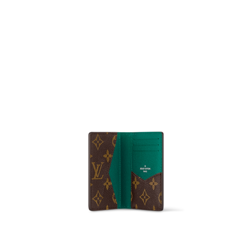 Pocket Organizer Monogram Macassar Canvas in Women's Wallets and Small Leather Goods Newness collections by Louis Vuitton (Product zoom)