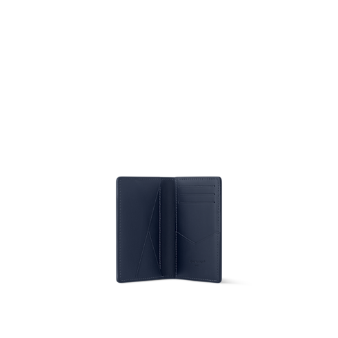 Pocket Organizer Monogram Shadow Leather in Bags and Small Leather Goods's Men Small Leather Goods Compact & Long Wallets collections by Louis Vuitton (Product zoom)