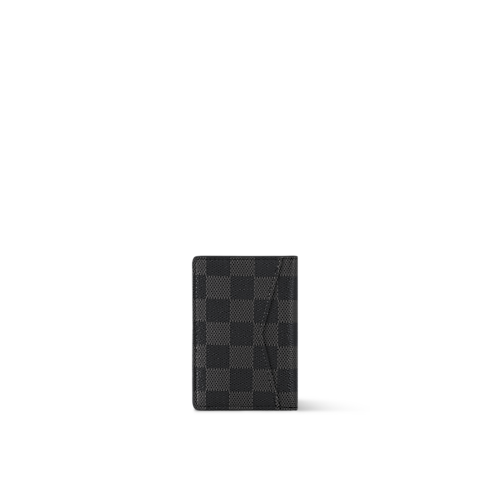 Pocket Organizer Damier Graphite Canvas in Bags and Small Leather Goods's Men Small Leather Goods Card Holders collections by Louis Vuitton (Product zoom)