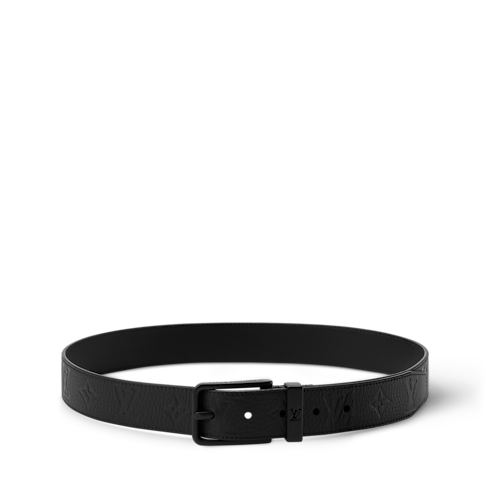 Pont Neuf Taurillon Monogram 35mm Belt in Men's Accessories Belts collections by Louis Vuitton (Product zoom)