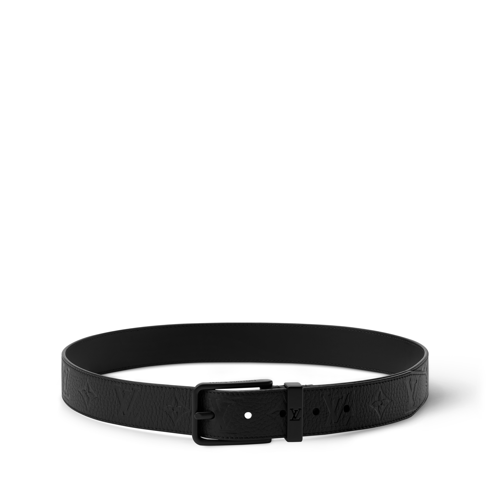 Pont Neuf Taurillon Monogram 35mm Belt  in Men