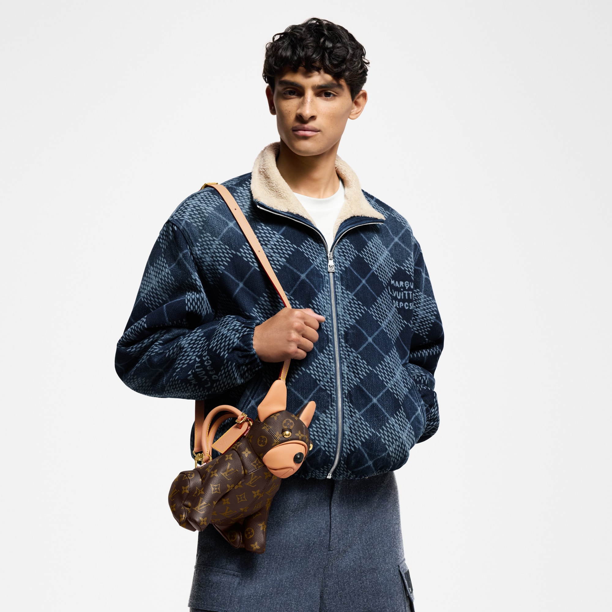 Pooch Bag Monogram Canvas in Men
