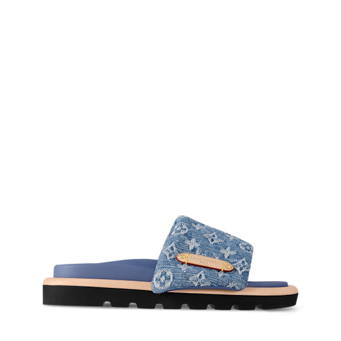 Pool Pillow Flat Comfort Mule in Women's Shoes Mules and Slides collections by Louis Vuitton (Product zoom)