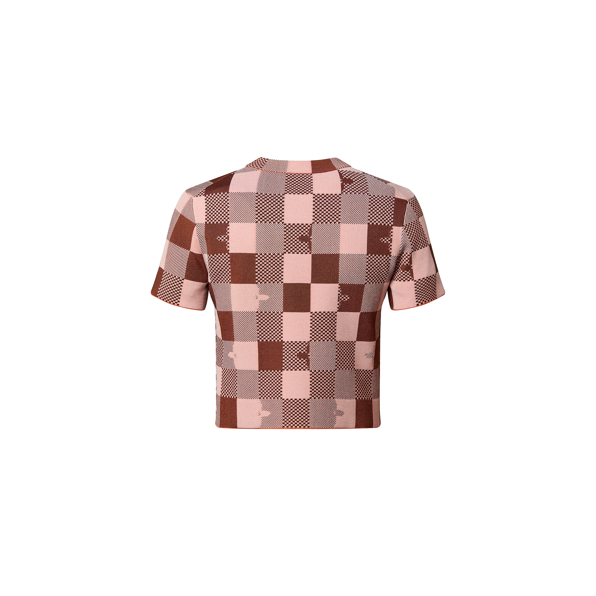 Pop Monogram Damier Knit Sporty Top  in Men