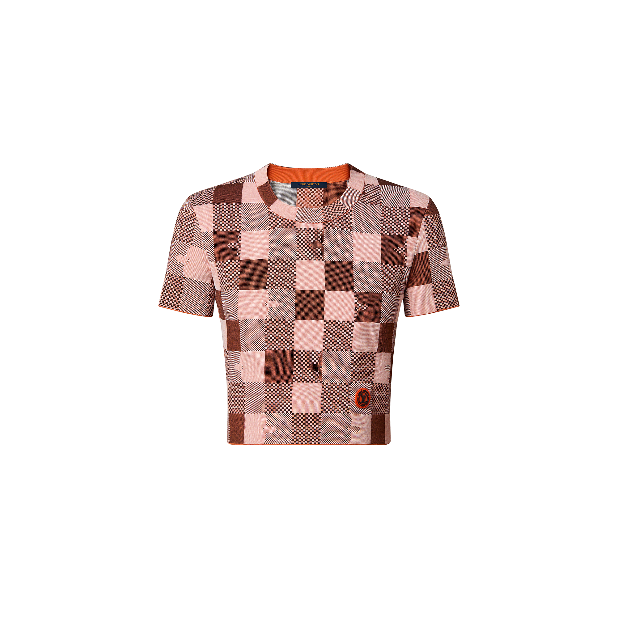 Pop Monogram Damier Knit Sporty Top  in Men