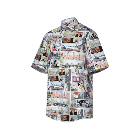 Poplin Short-Sleeved Shirt side view