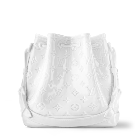 Porcelain Vase Noé BB Monogram Canvas in Trunks, Travel and Home's Highlights Art of Living Campaign collections by Louis Vuitton (Product zoom)