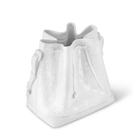 Porcelain Vase Noé BB Monogram Canvas in Trunks, Travel and Home's Highlights Art of Living Campaign collections by Louis Vuitton (Product zoom)