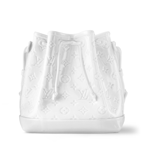 Porcelain Vase Noé BB Monogram Canvas in Trunks, Travel and Home's Highlights Art of Living Campaign collections by Louis Vuitton (Product zoom)