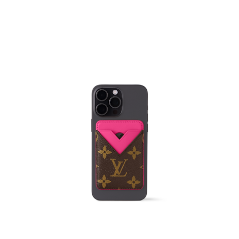 Porte-Cartes Magnet Monogram Macassar Canvas in Trunks, Travel and Home's High-Tech Objects and Accessories Smartphone Accessories collections by Louis Vuitton (Product zoom)