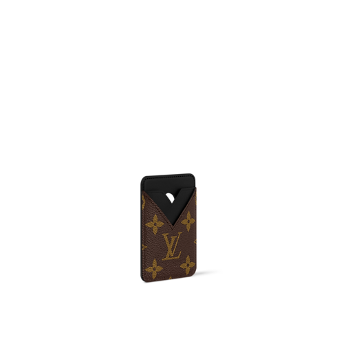 Porte-Cartes Magnet Monogram Macassar Canvas in Trunks, Travel and Home's High-Tech Objects and Accessories Smartphone Accessories collections by Louis Vuitton (Product zoom)