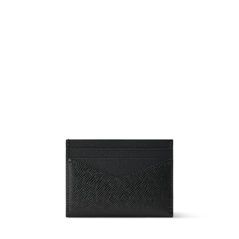 Porte-cartes triple Taiga Leather in Bags and Small Leather Goods's Men Small Leather Goods Card Holders collections by Louis Vuitton (Product zoom)